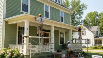 Painting contractor serving Peoria, IL for interior and exterior residential painting services