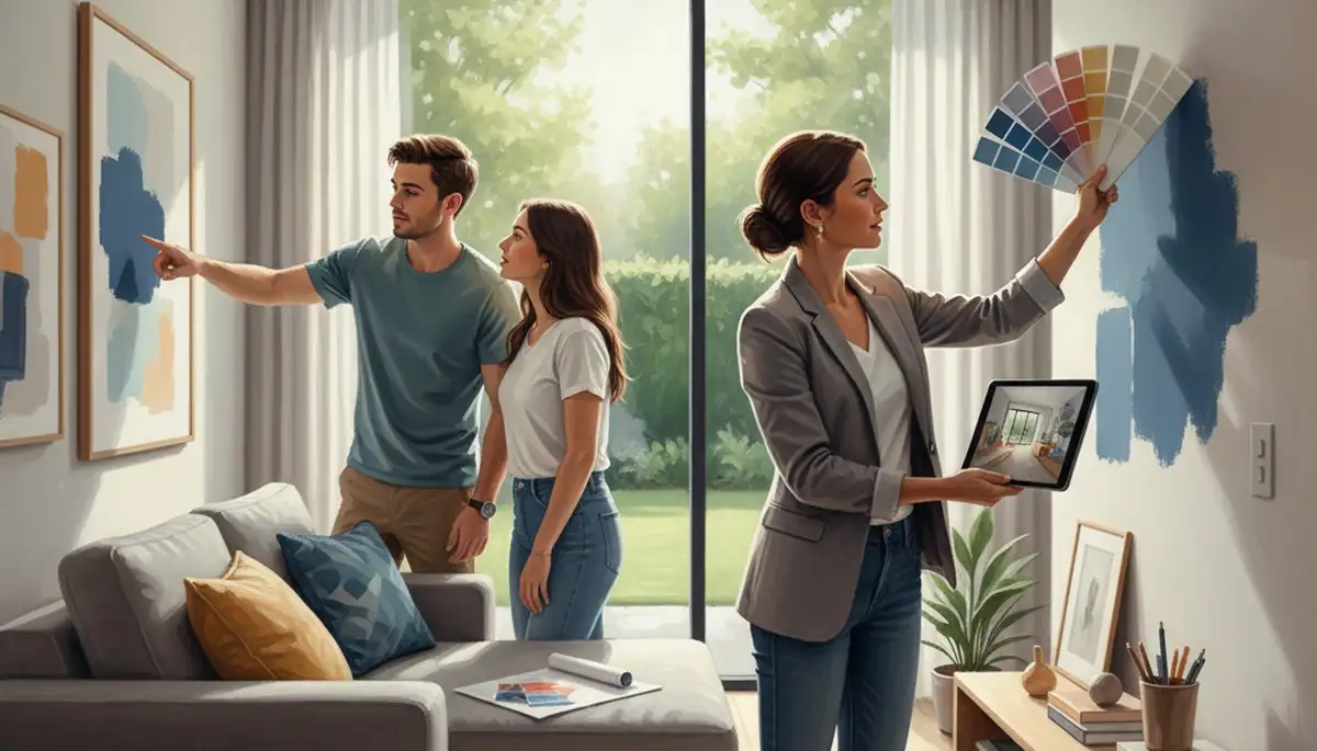 Peoria, IL color consultation for painting projects with expert paint palette selection