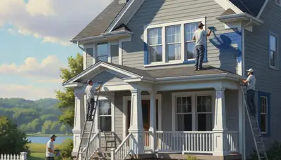 Painting contractors in Peoria, IL providing professional interior and exterior painting services