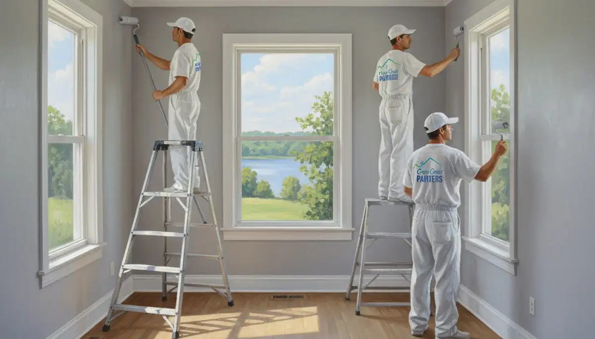 Peoria, IL painting contractor providing professional interior and exterior painting services