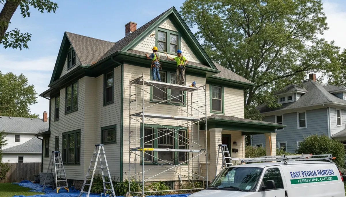 Professional painting service for homes in Peoria, IL by painterspeoriail.com