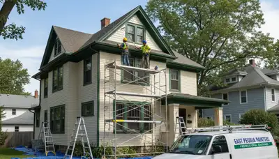 Professional painting service for homes in Peoria, IL by painterspeoriail.com