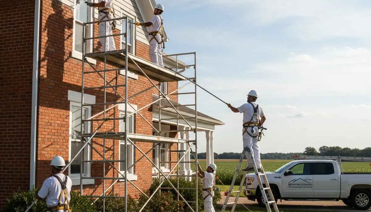 Professional painting service in Peoria, IL for residential and commercial properties