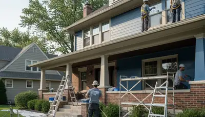 Professional painting service in Peoria, IL for residential and commercial properties