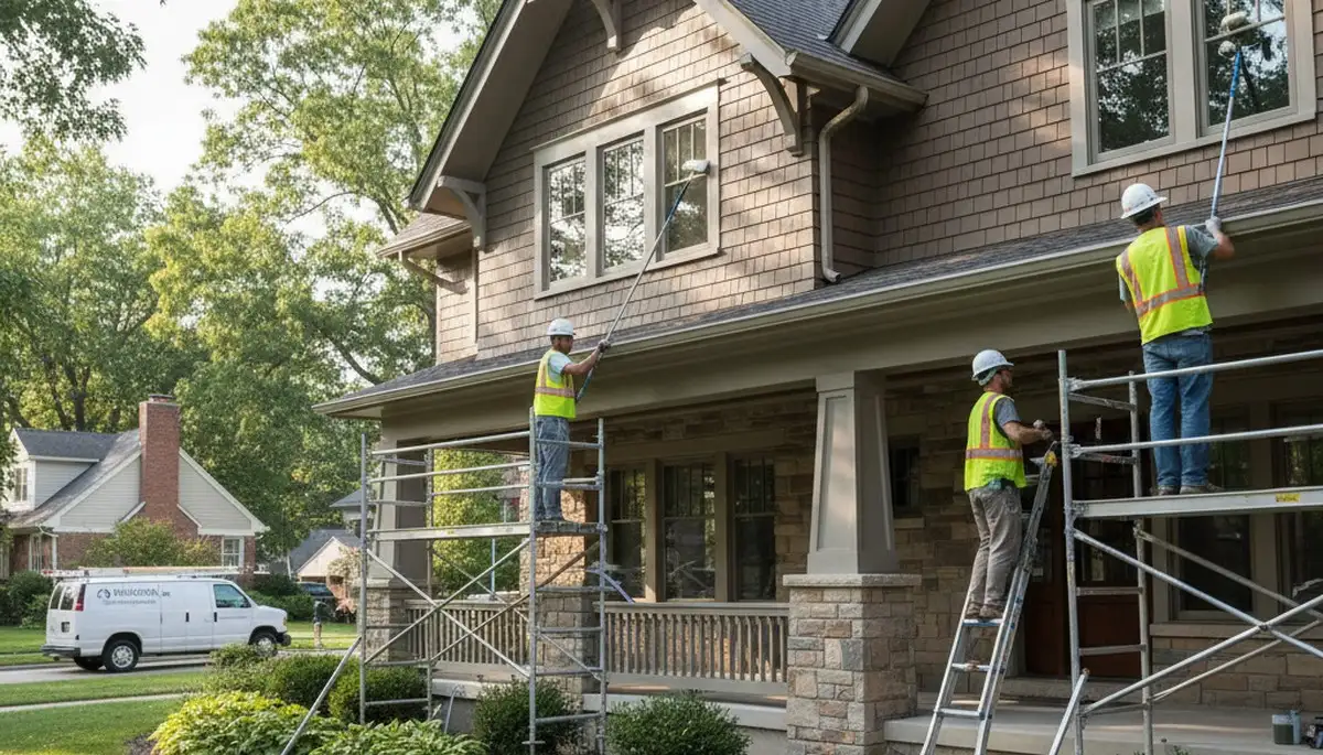 Professional painters in Peoria, IL providing residential and commercial painting services
