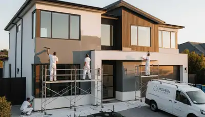 Exterior house painting in Peoria, IL for siding, trim, and wood protection