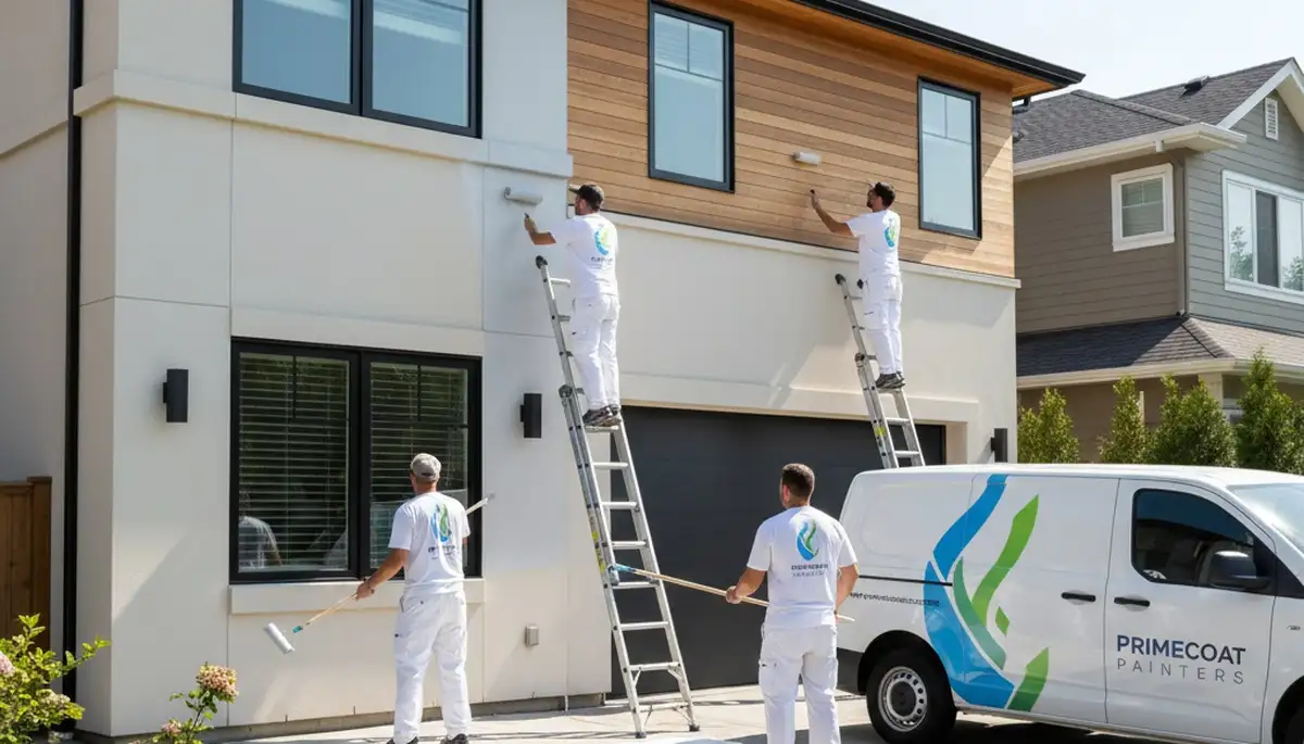 Exterior house painting in Peoria, IL for siding, trim, and wood protection