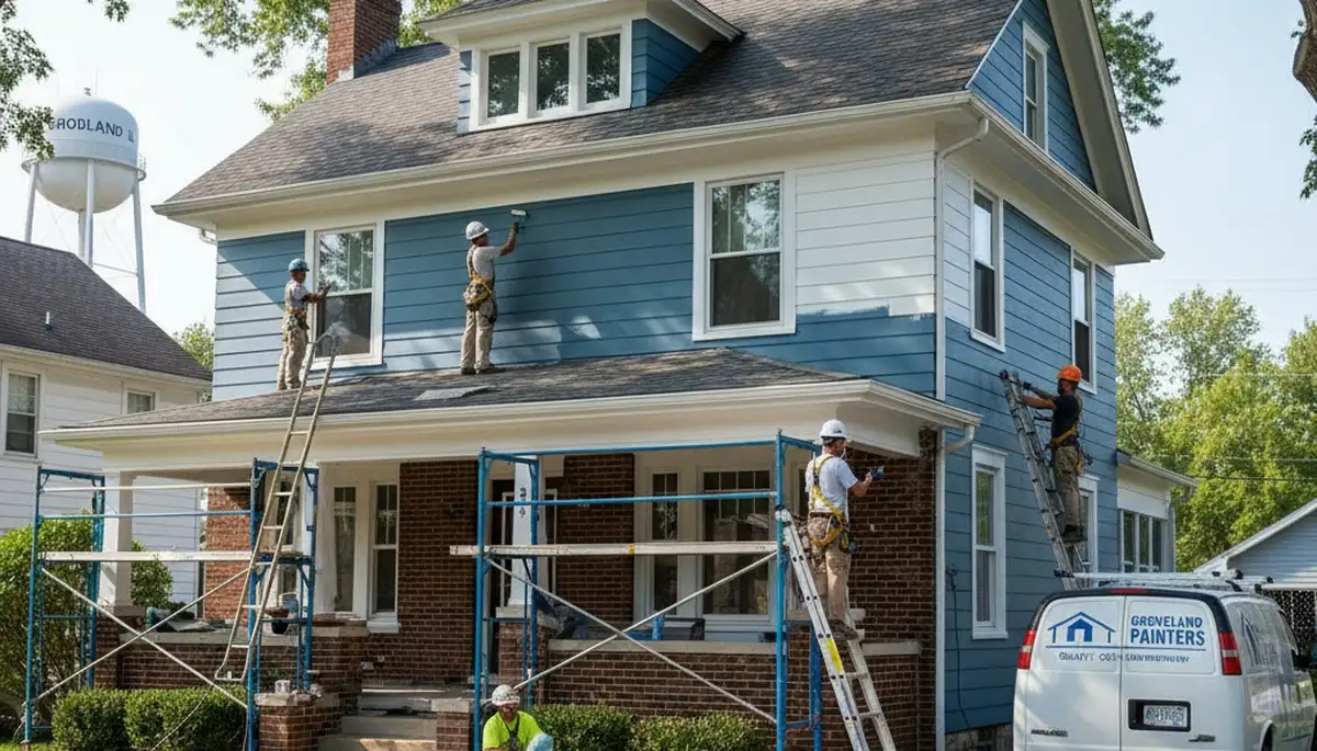 Painting contractors serving Peoria, IL for residential and commercial painting services