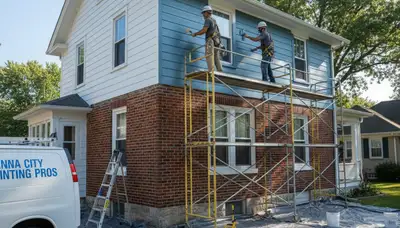 Peoria, IL painting contractors providing professional interior and exterior house painting services
