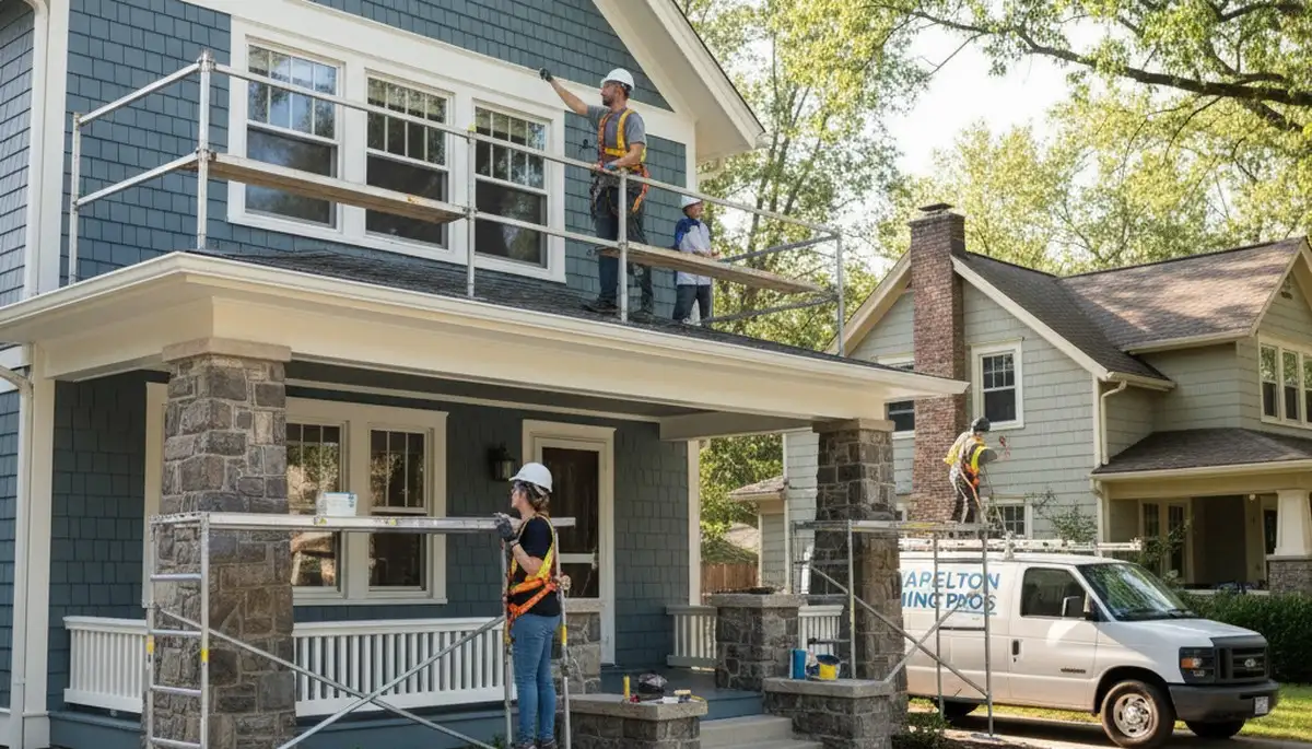 Professional painters serving Peoria, IL with expert interior and exterior painting services