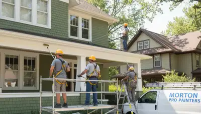 Professional painters providing house painting services in Peoria, IL