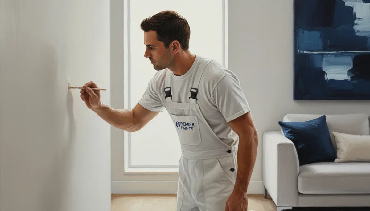 Paint touch-up service in Peoria, IL for chips, scuffs, and faded walls with durable finish