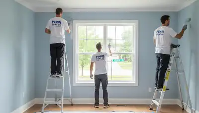Professional painters serving Peoria, IL for residential and commercial painting projects