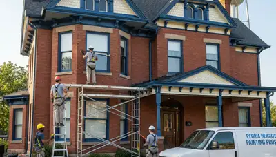 Professional painters serving Peoria, IL for interior and exterior painting services