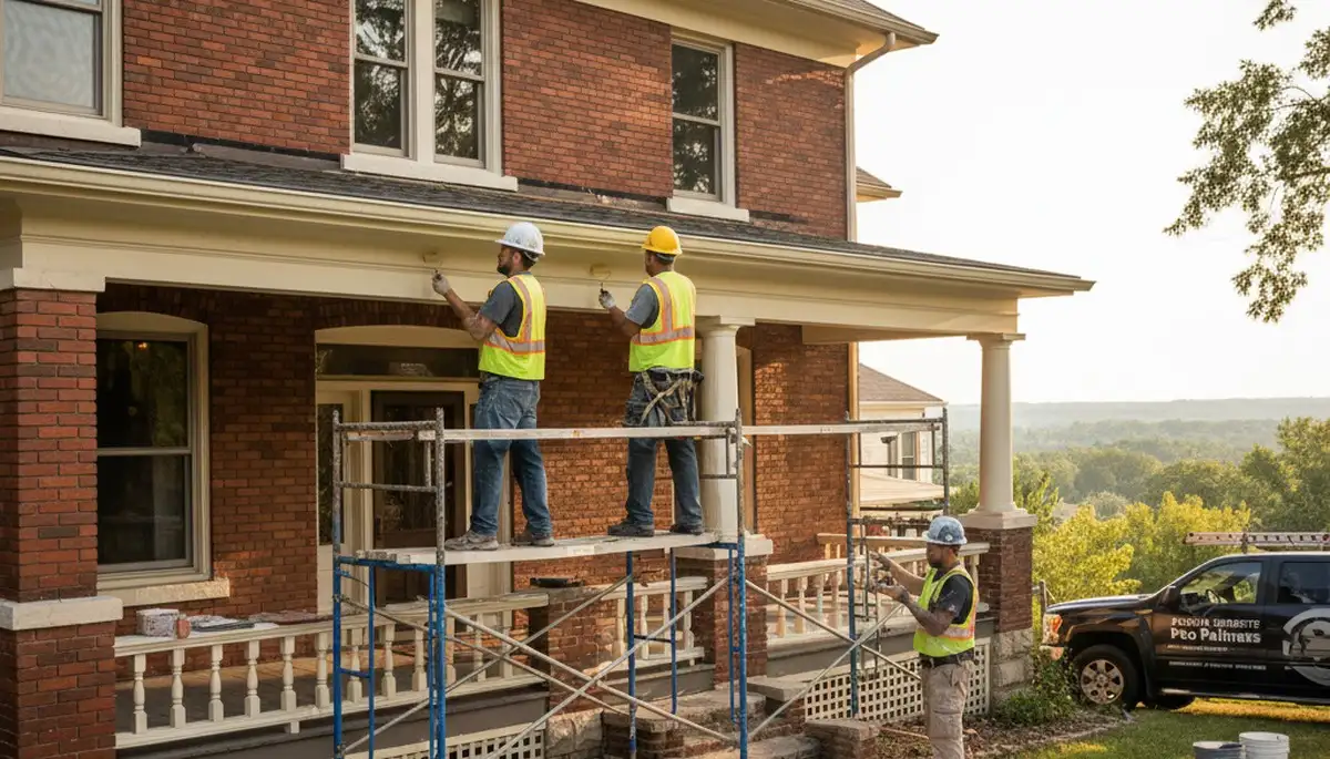 Peoria, IL painting contractors providing professional interior and exterior painting services