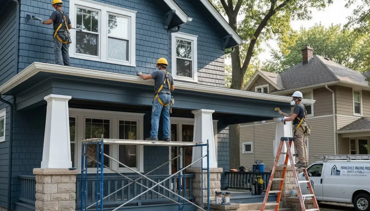 Professional painting service in Peoria, IL for residential and commercial properties