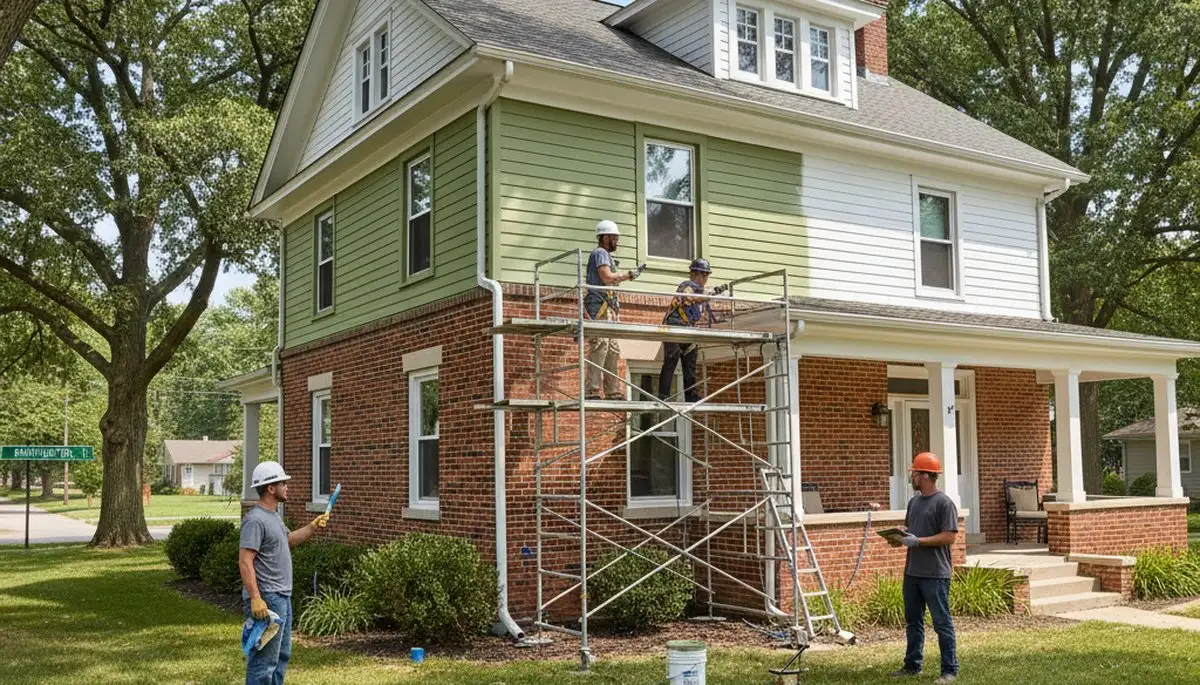 Professional painting services in Peoria, IL for residential and commercial properties